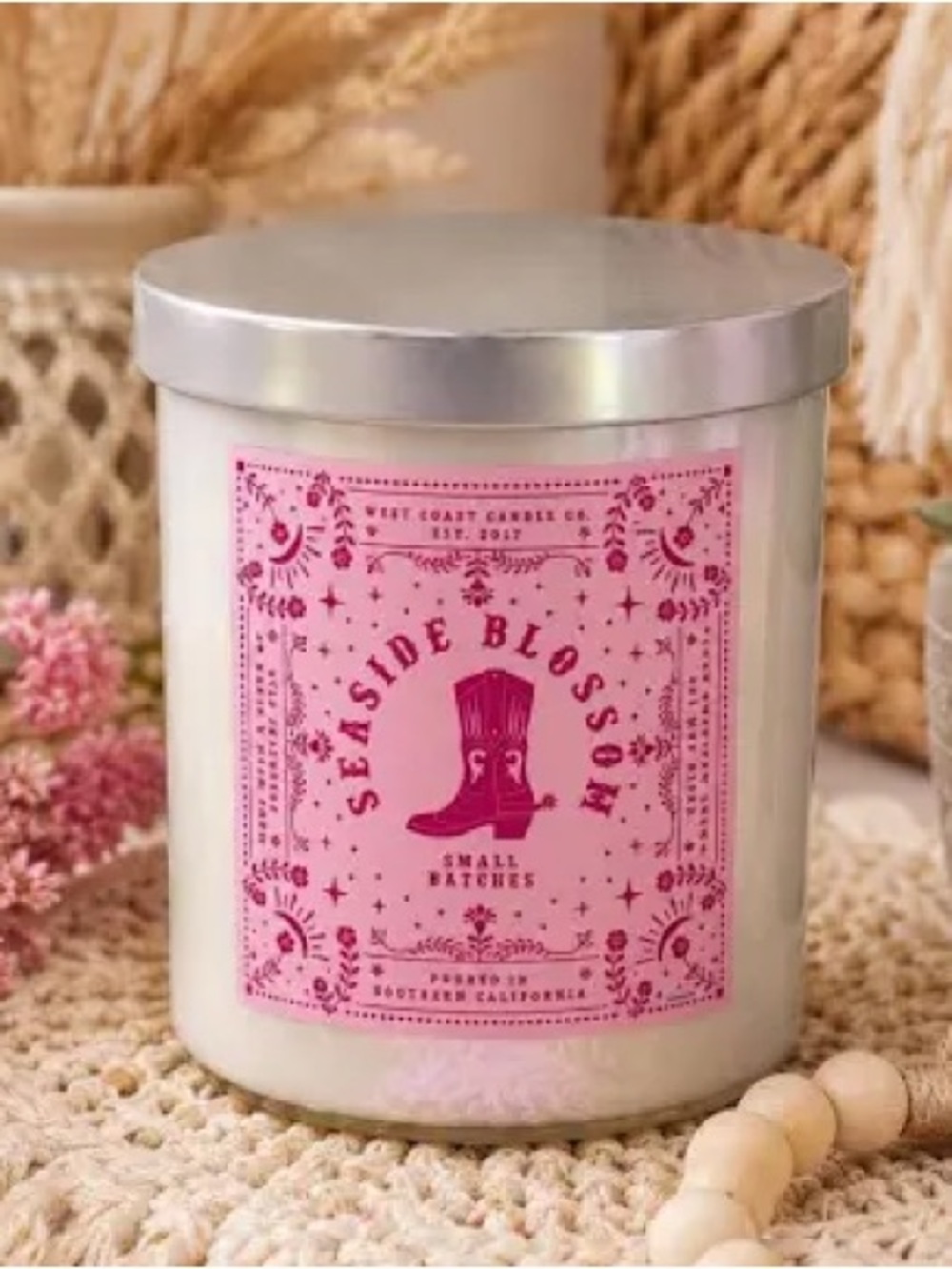 West Coast  Seaside Blossom Candle